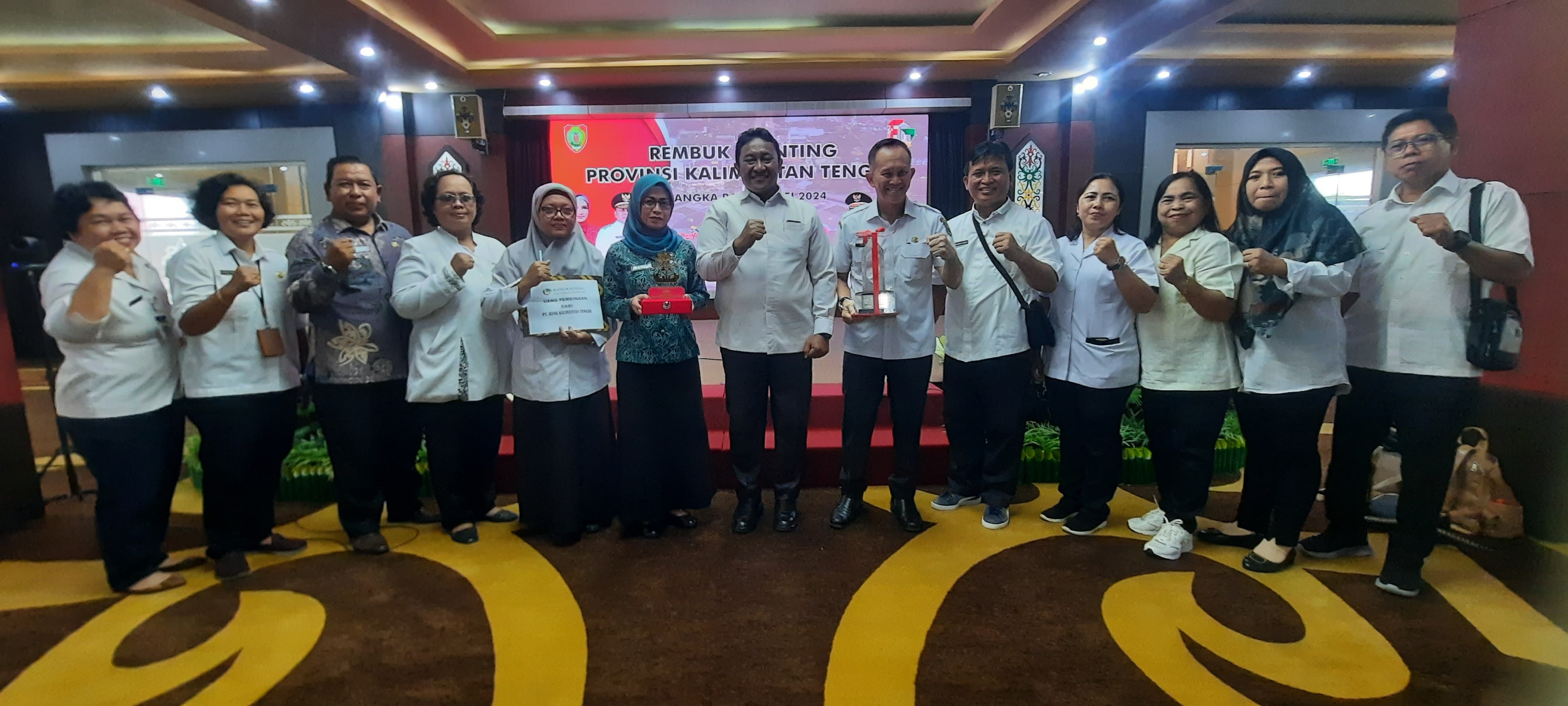 Kabupaten Kapuas mendapatkan peringkat 3 terbaik se Kalteng penilaian Intervensi Penurunan Stunting