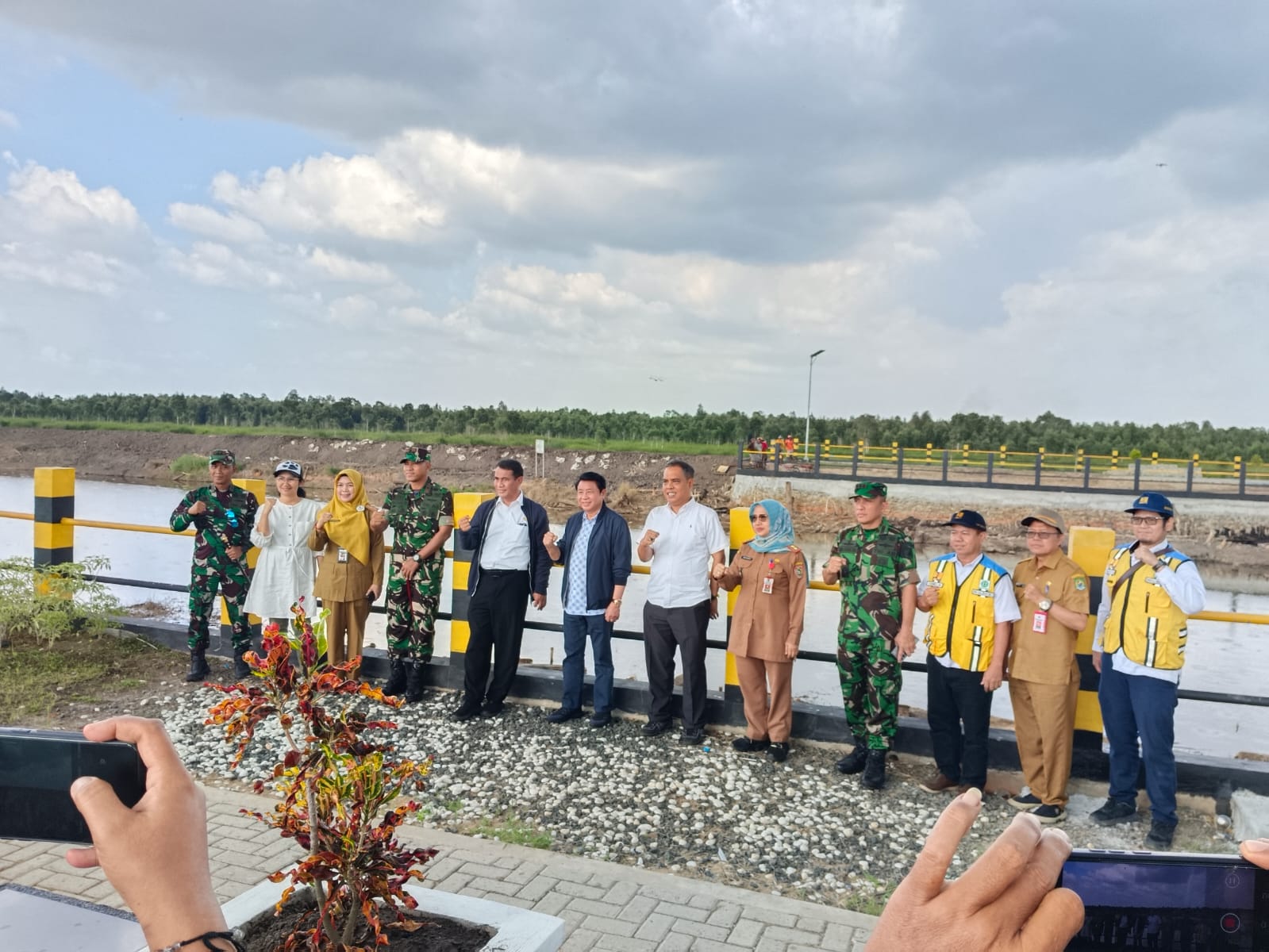 Menteri Pertanian Pantau Optimasi Lahan di Kapuas, Kalimantan Tengah