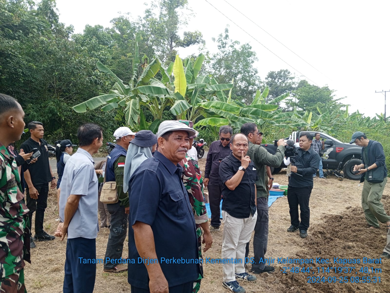 Tanam Perdana PAT Padi Gogo di Kapuas Barat Tandai Kemajuan Pertanian Daerah