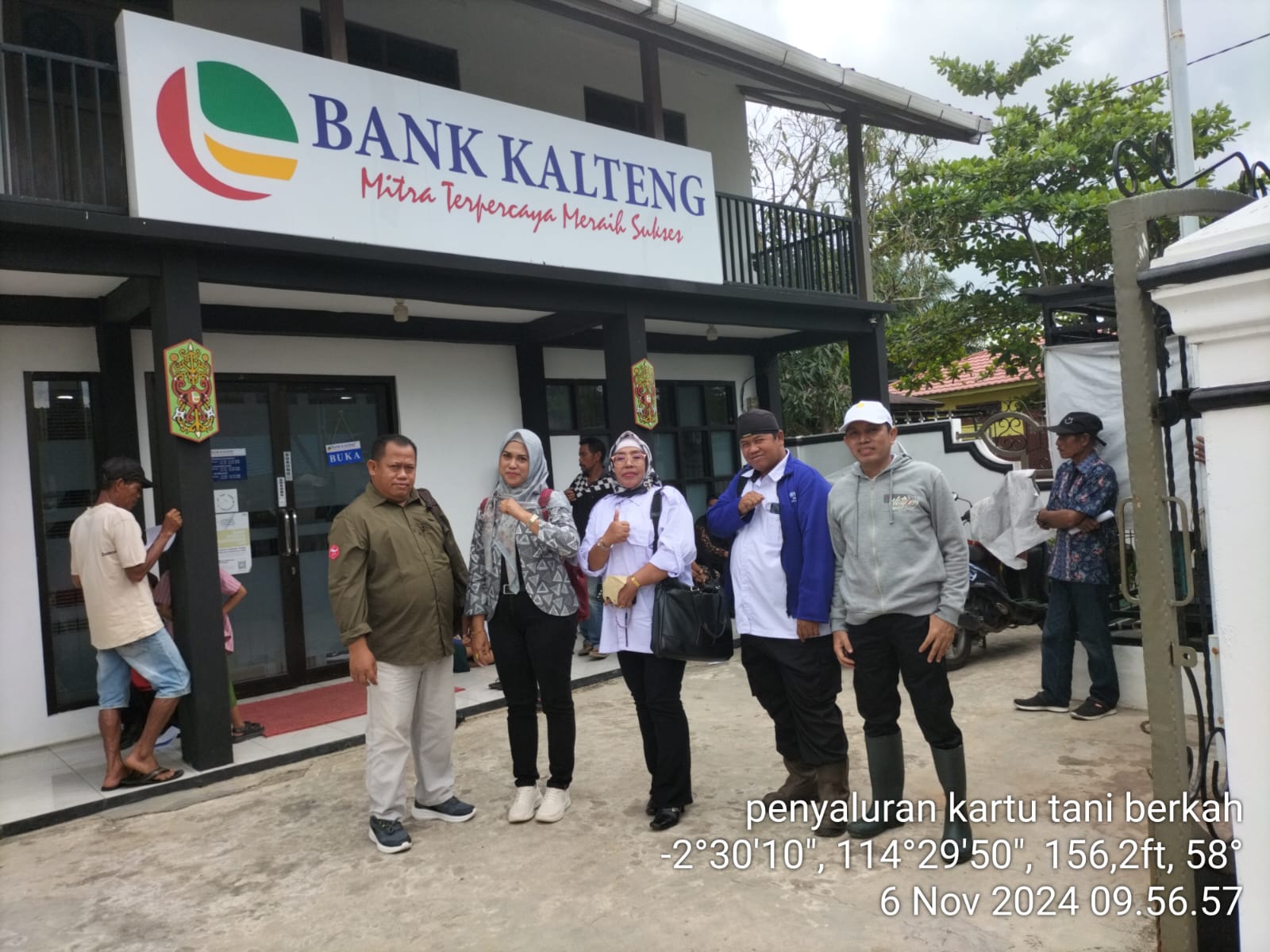 Distribusi Kartu Tani Berkah Di Mantangai Berlangsung Lancar