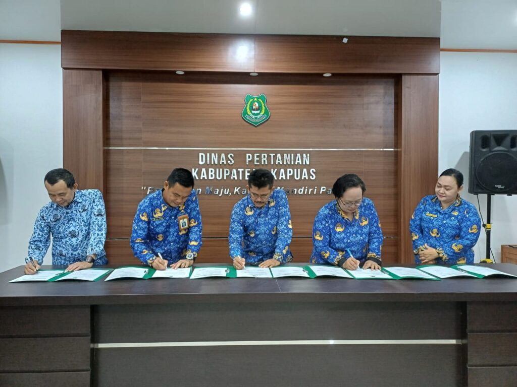 Dinas Pertanian Kabupaten Kapuas Tingkatkan Kinerja Organisasi