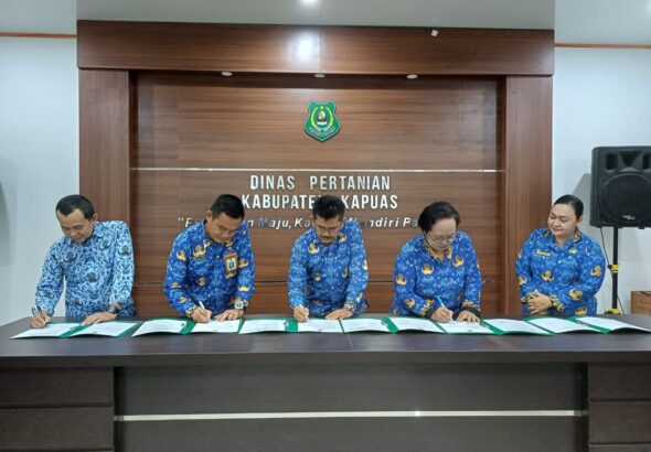 Dinas Pertanian Kabupaten Kapuas Tingkatkan Kinerja Organisasi