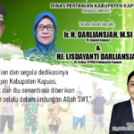 Ucapan Terima Kasih Dinas Pertanian Kabupaten Kapuas kepada Pj Bupati